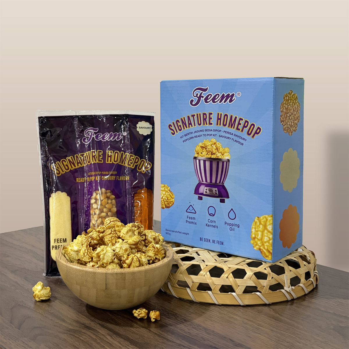 RTC popcorn kit - savoury